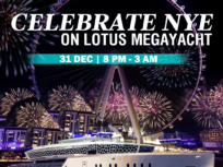 Lotus Mega Yacht New Years eve