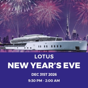 Lotus Mega Yacht Dubai Marina – Luxury Cruise View